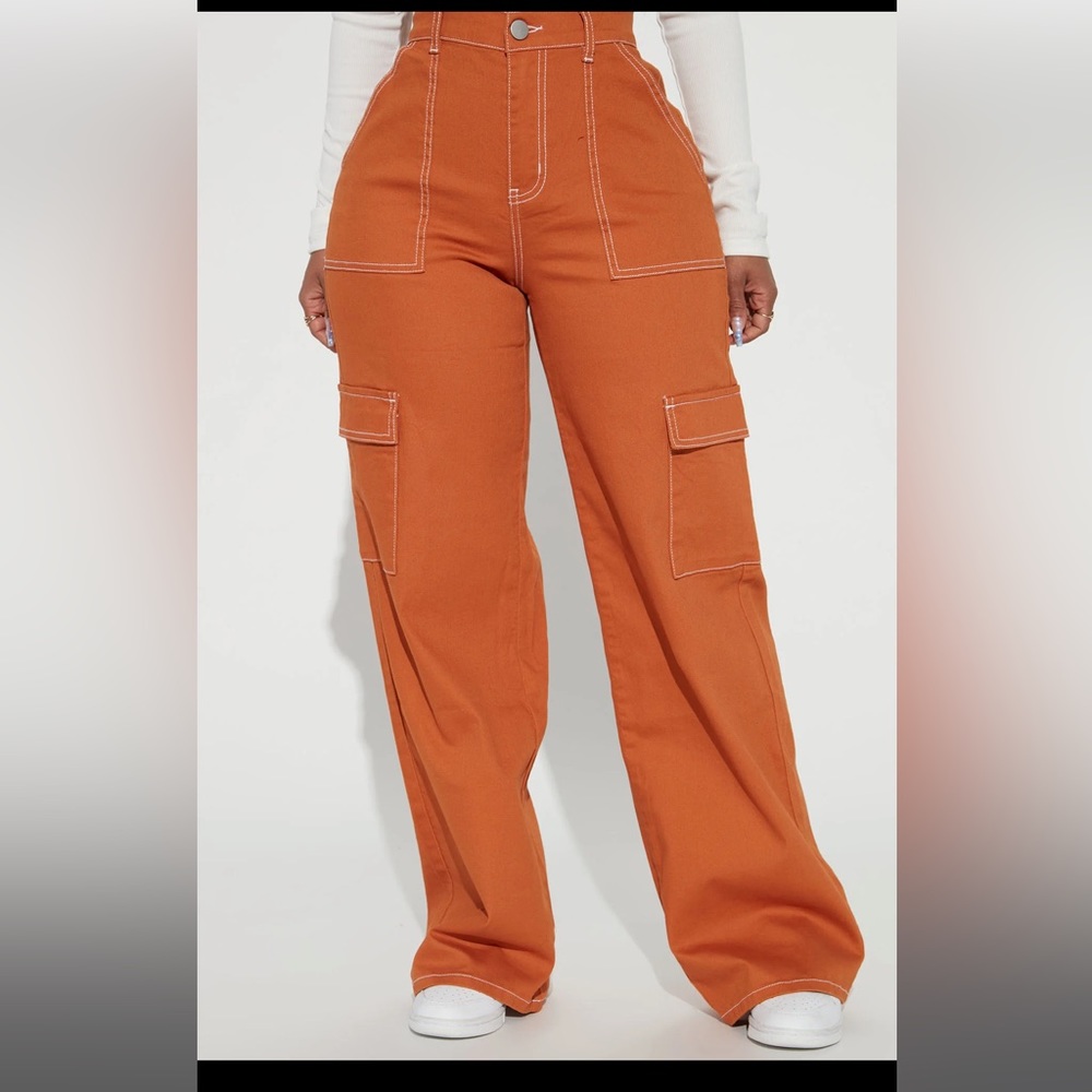 $10 ORANGE PANTS